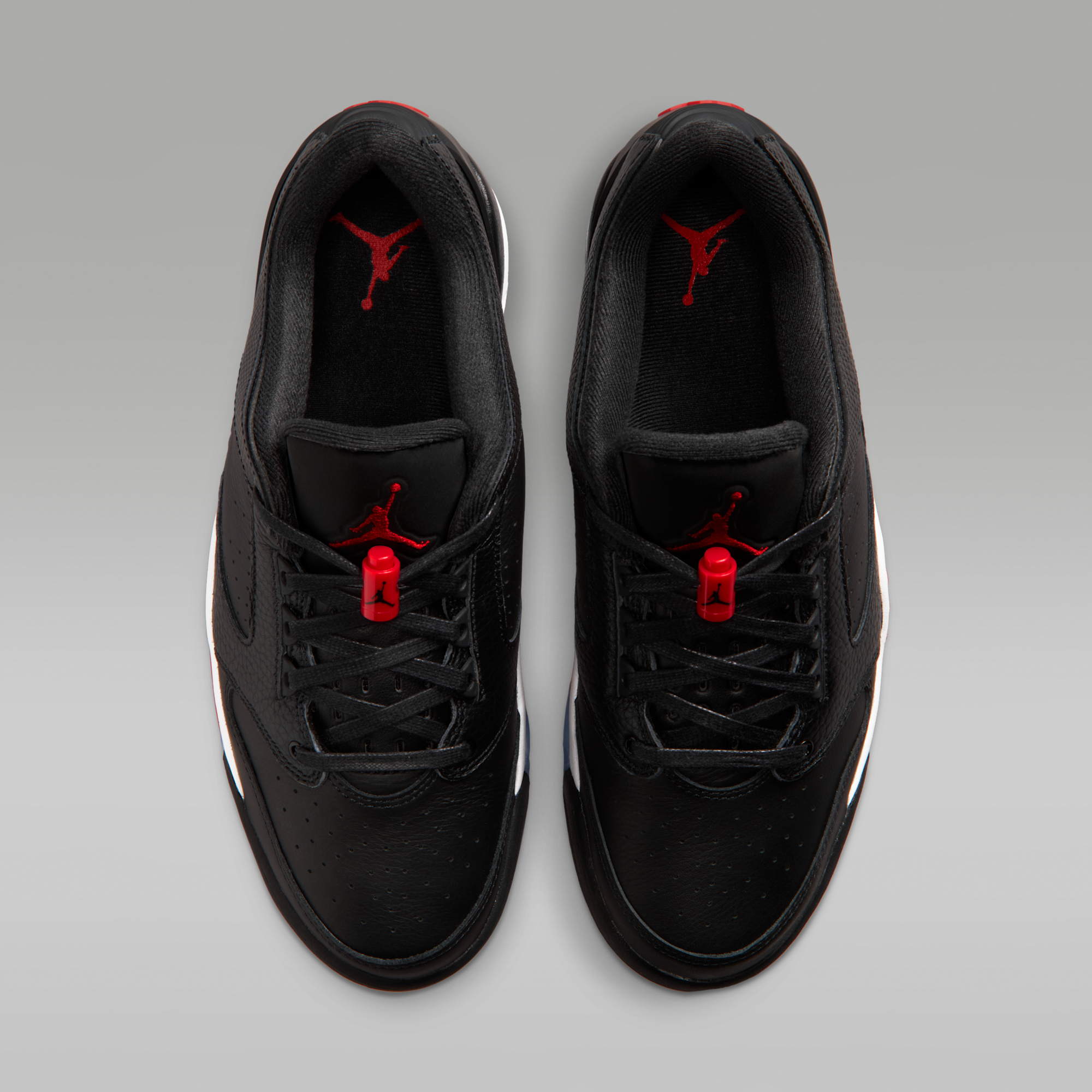 Jordan Sixty Plus Low - Μαύρο/Λευκό/Gym Red - 4