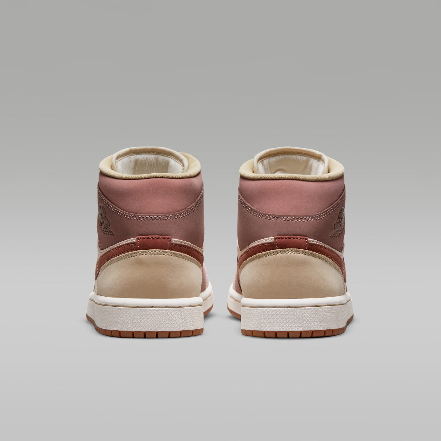Air Jordan 1 Mid SE - Barely Orange/Pale Ivory/Smokey Mauve/Dark Pony - 2