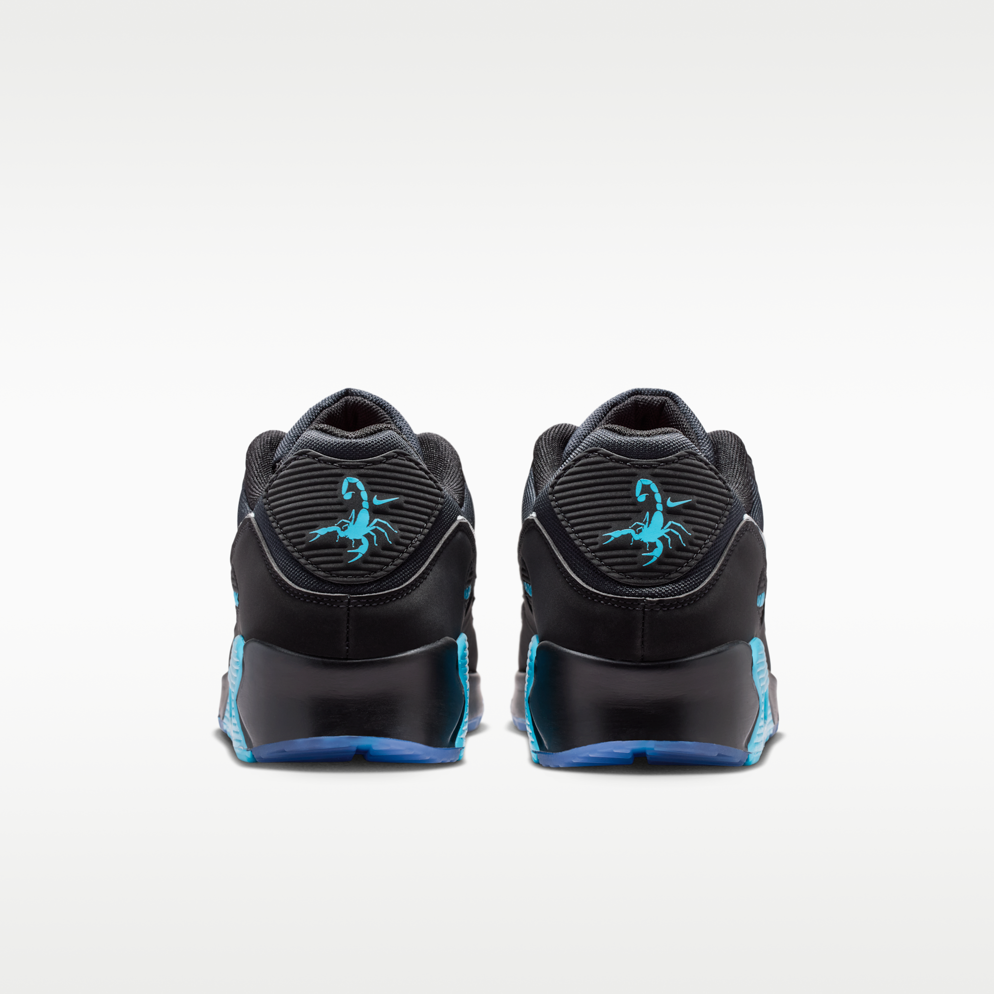 Nike Air Max 90 Premium "Scorpion" - Μαύρο/Gamma Blue/Ice/Chrome - 6