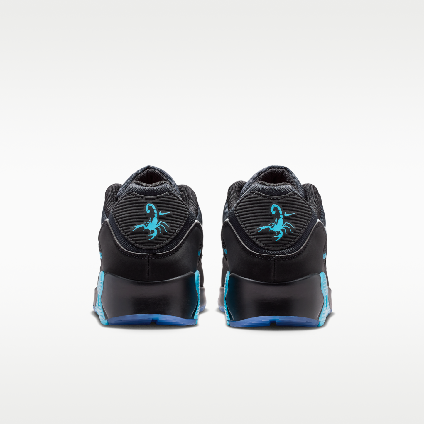 Nike Air Max 90 Premium "Scorpion" - Μαύρο/Gamma Blue/Ice/Chrome - 6