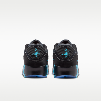 Nike Air Max 90 Premium "Scorpion" - Μαύρο/Gamma Blue/Ice/Chrome - 6