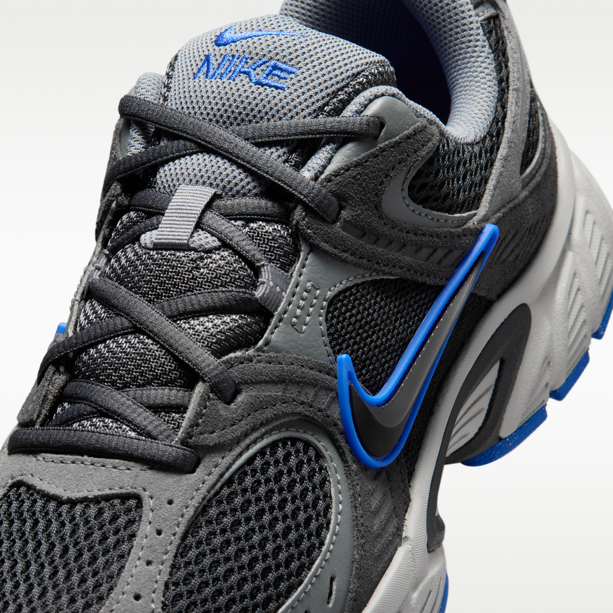 Nike V5 RNR Suede - Smoke Grey/Anthracite/Racer Blue/Μαύρο - 7