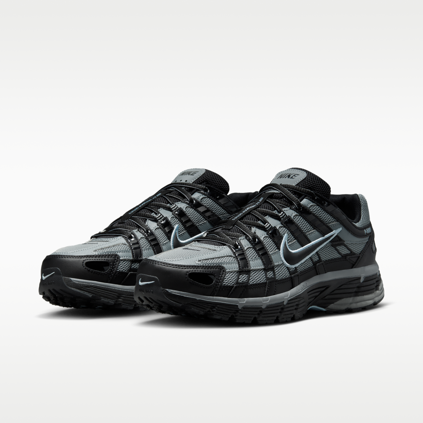 Nike P-6000 Tech - Μαύρο/Cool Grey/Celestine Blue/Μαύρο - 5