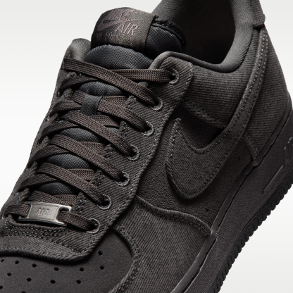 Air Force 1 '07 LV8 "Denim" - Anthracite/Medium Ash/Metallic Silver/Anthracite - 7