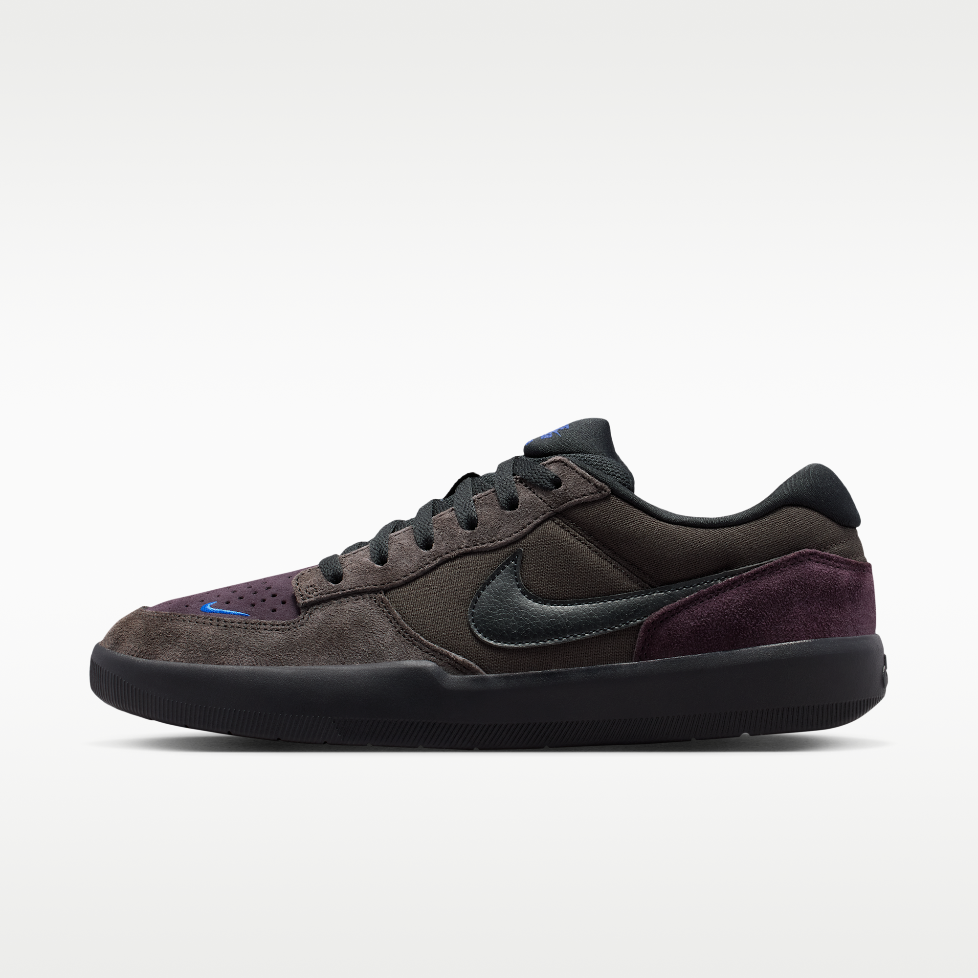 Nike SB Force 58 - Shadow Brown/Burgundy Ash/Racer Blue/Μαύρο - 1