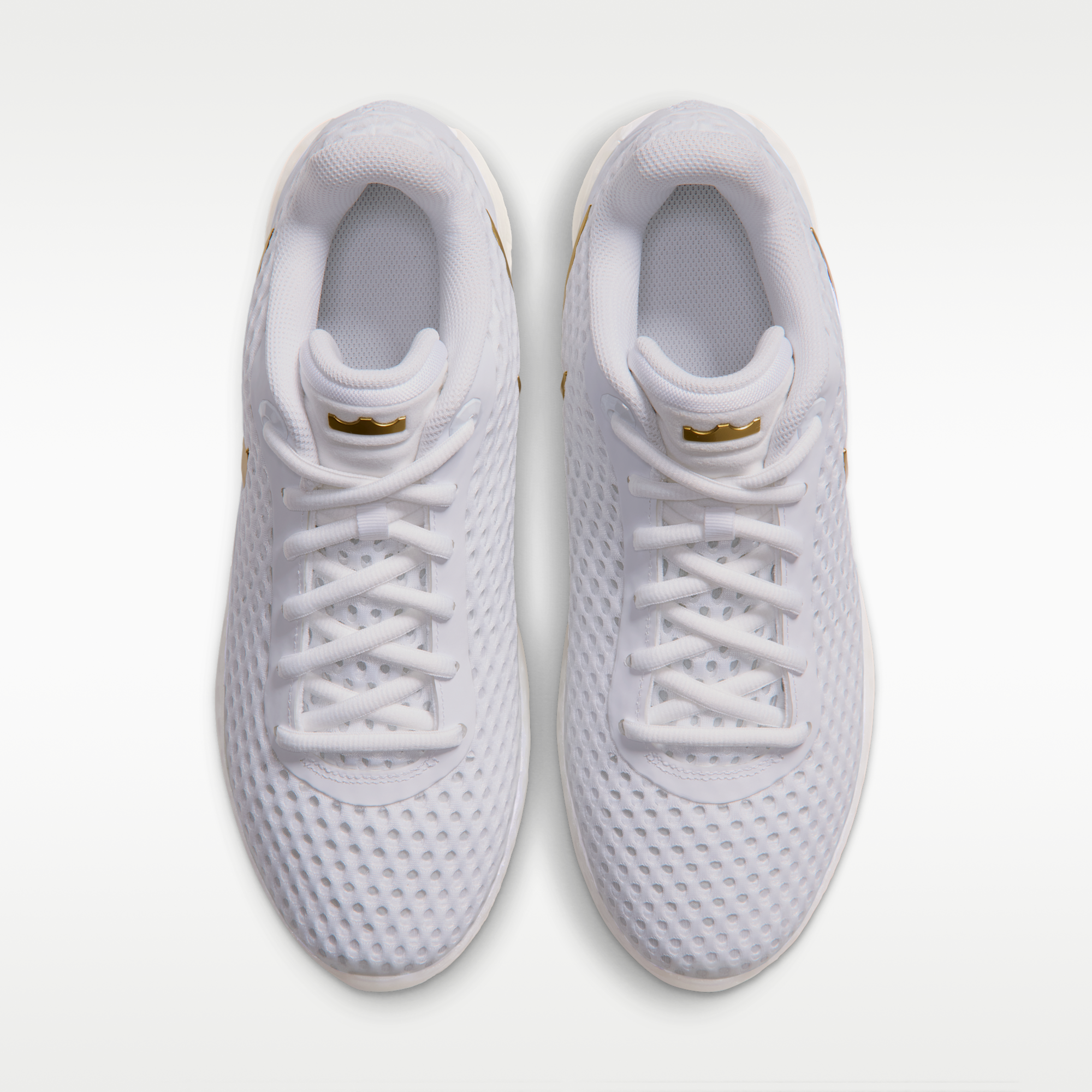 LeBron Witness X - Λευκό/Λευκό/Photon Dust/Metallic Gold - 4