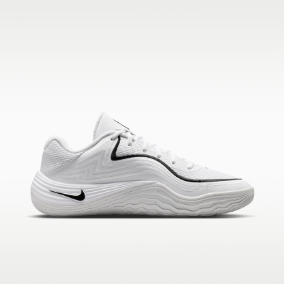 Nike Precision 8 Low - Λευκό/Μαύρο/Μαύρο - 3
