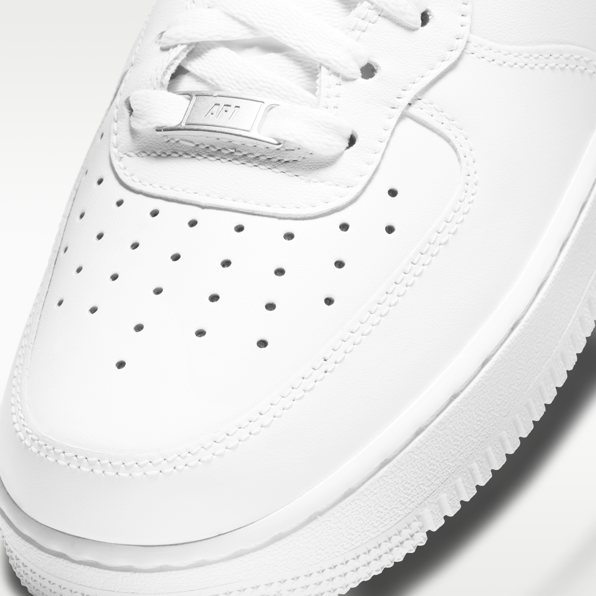 Nike Air Force 1 Mid '07 - Λευκό/Λευκό - 7