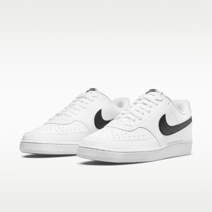 Nike Court Vision Low Next Nature - Λευκό/Λευκό/Μαύρο - 5