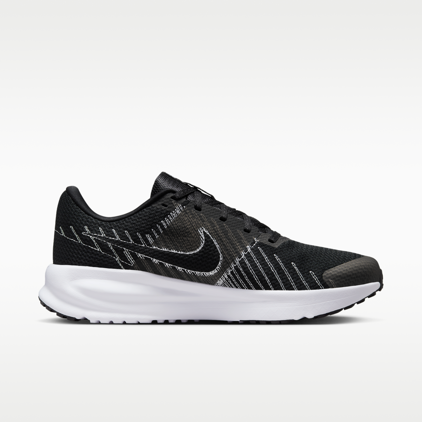 Nike Run Defy - Μαύρο/Λευκό - 3