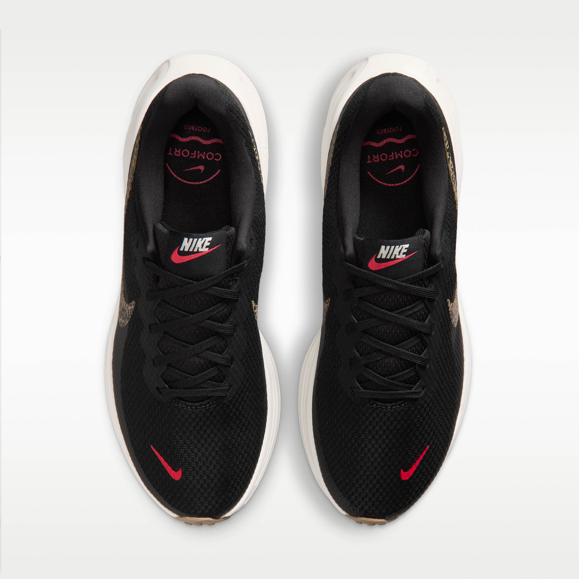 Nike Revolution 8 - Μαύρο/Fusion Red/Sail/Πολύχρωμο - 4