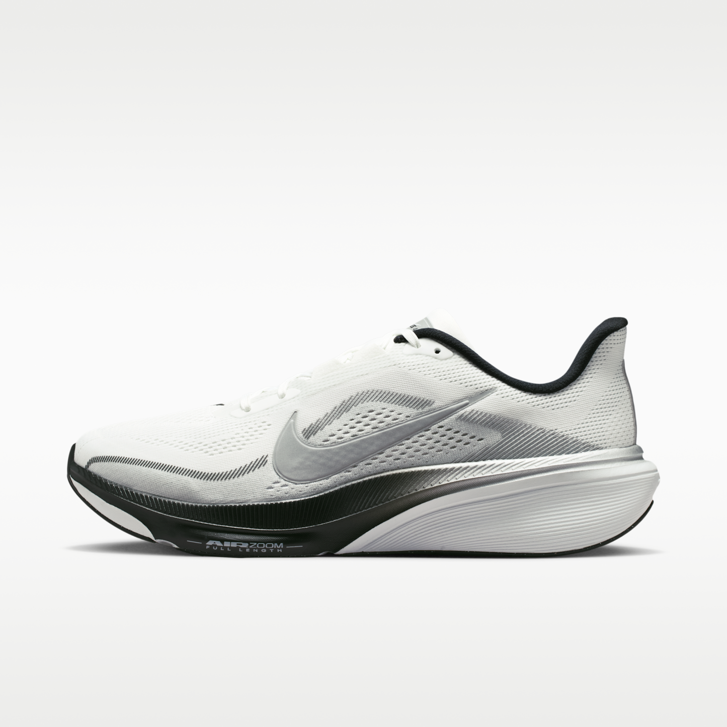 Nike Pegasus 42 - Summit White/Photon Dust/Μαύρο/Metallic Silver - 1