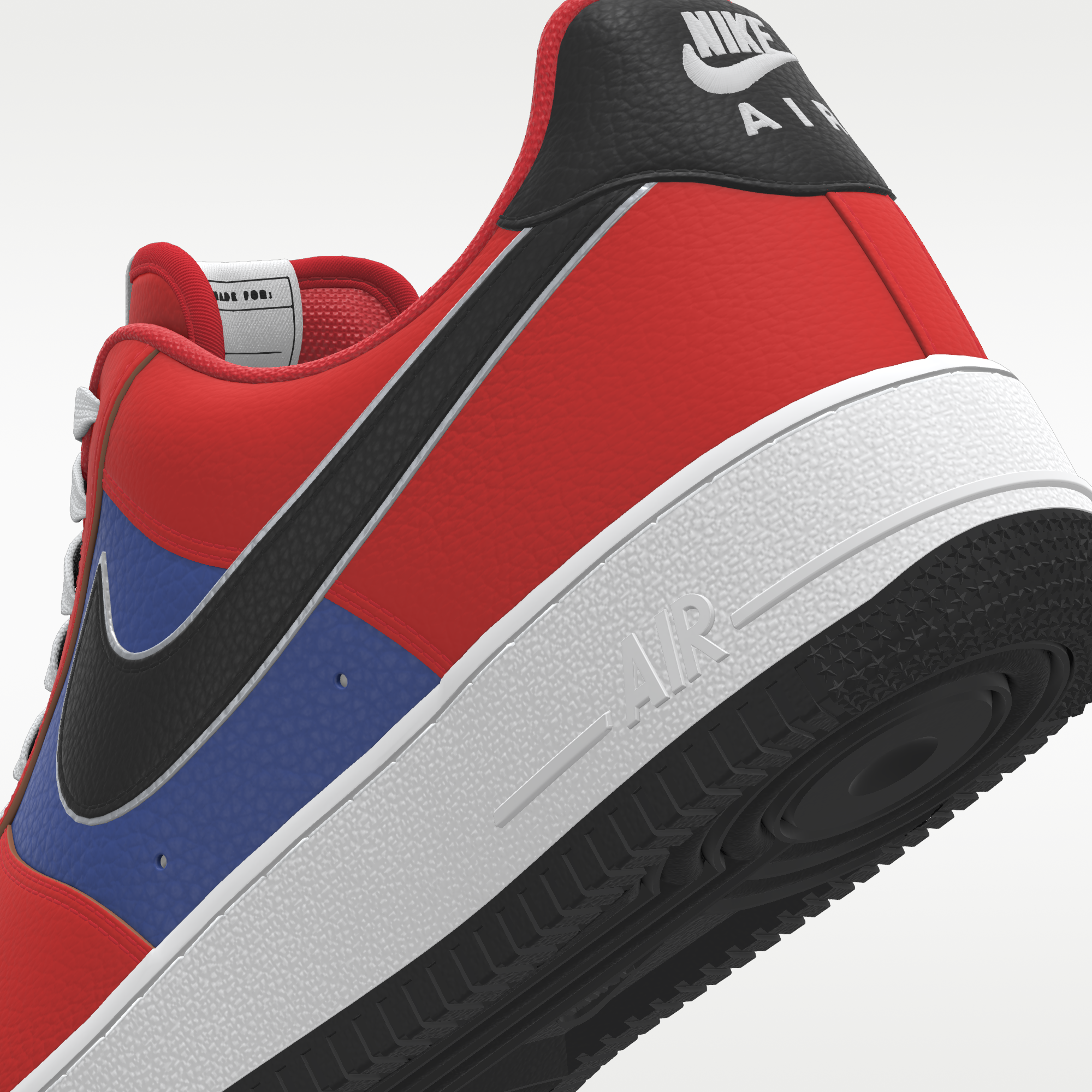Nike Air Force 1 By You - Πολύχρωμο/Πολύχρωμο (7183598704) - 8
