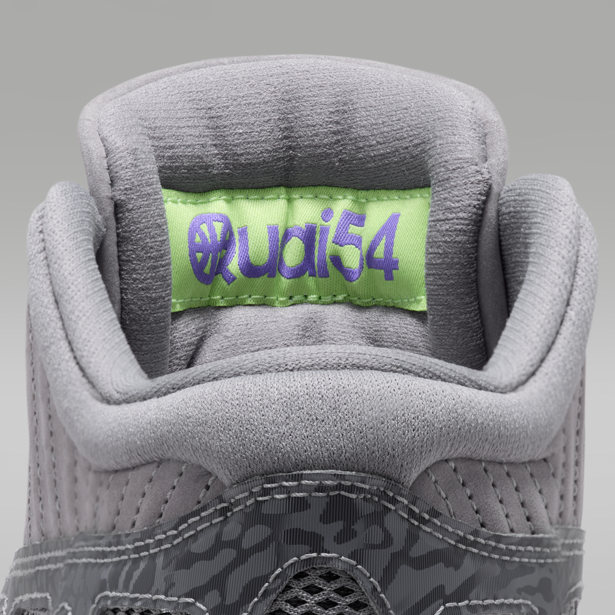 Air Jordan 11 "Quai 54" - Gunsmoke/Πολύχρωμο - 10