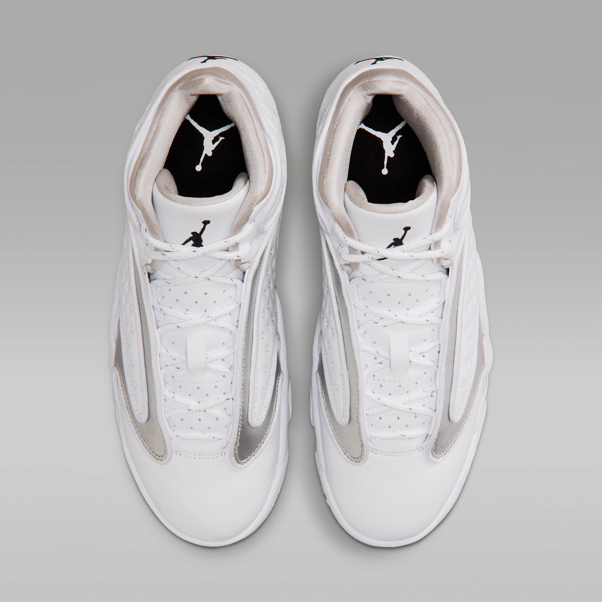 Air Jordan OG - Λευκό/Μαύρο/Metallic Silver - 4