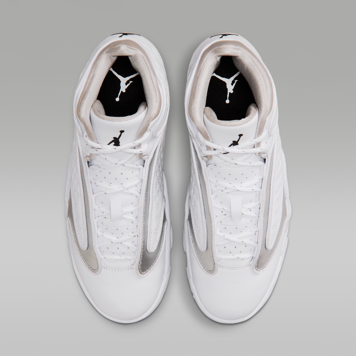 Air Jordan OG - Λευκό/Μαύρο/Metallic Silver - 4