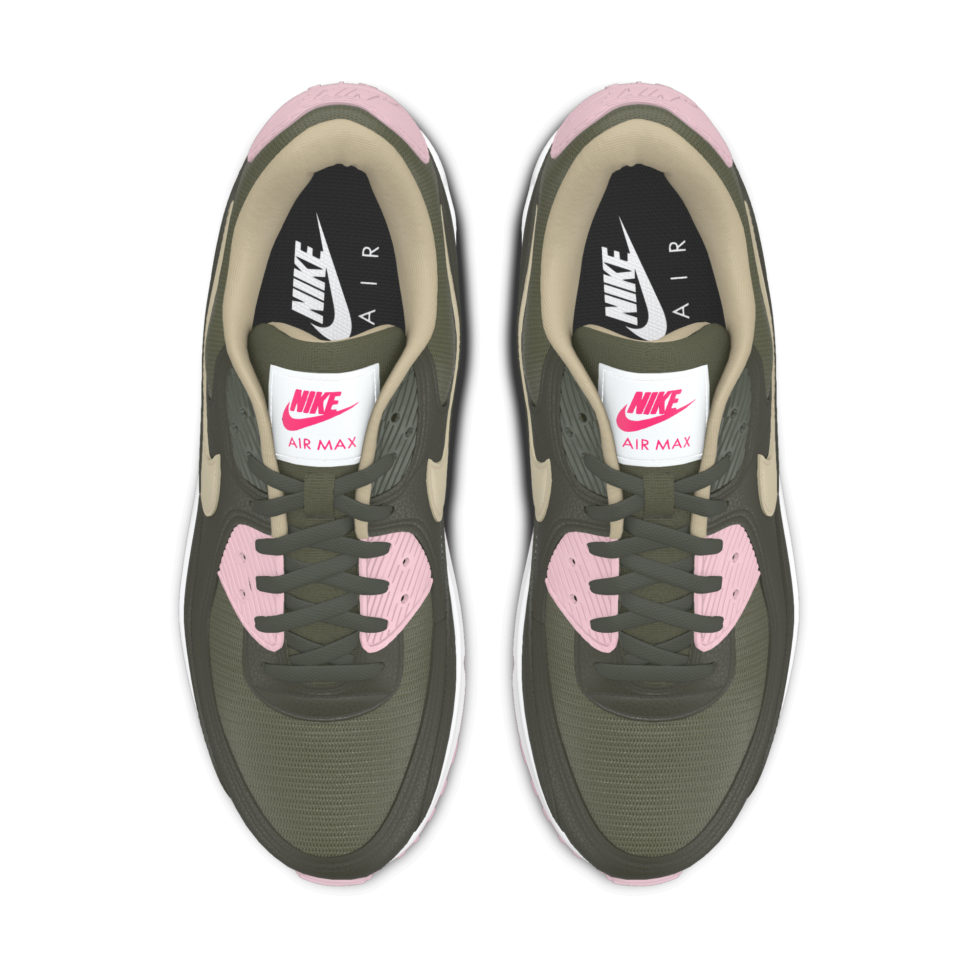 Nike Air Max 90 By You - Πολύχρωμο/Πολύχρωμο (9592431549) - 4