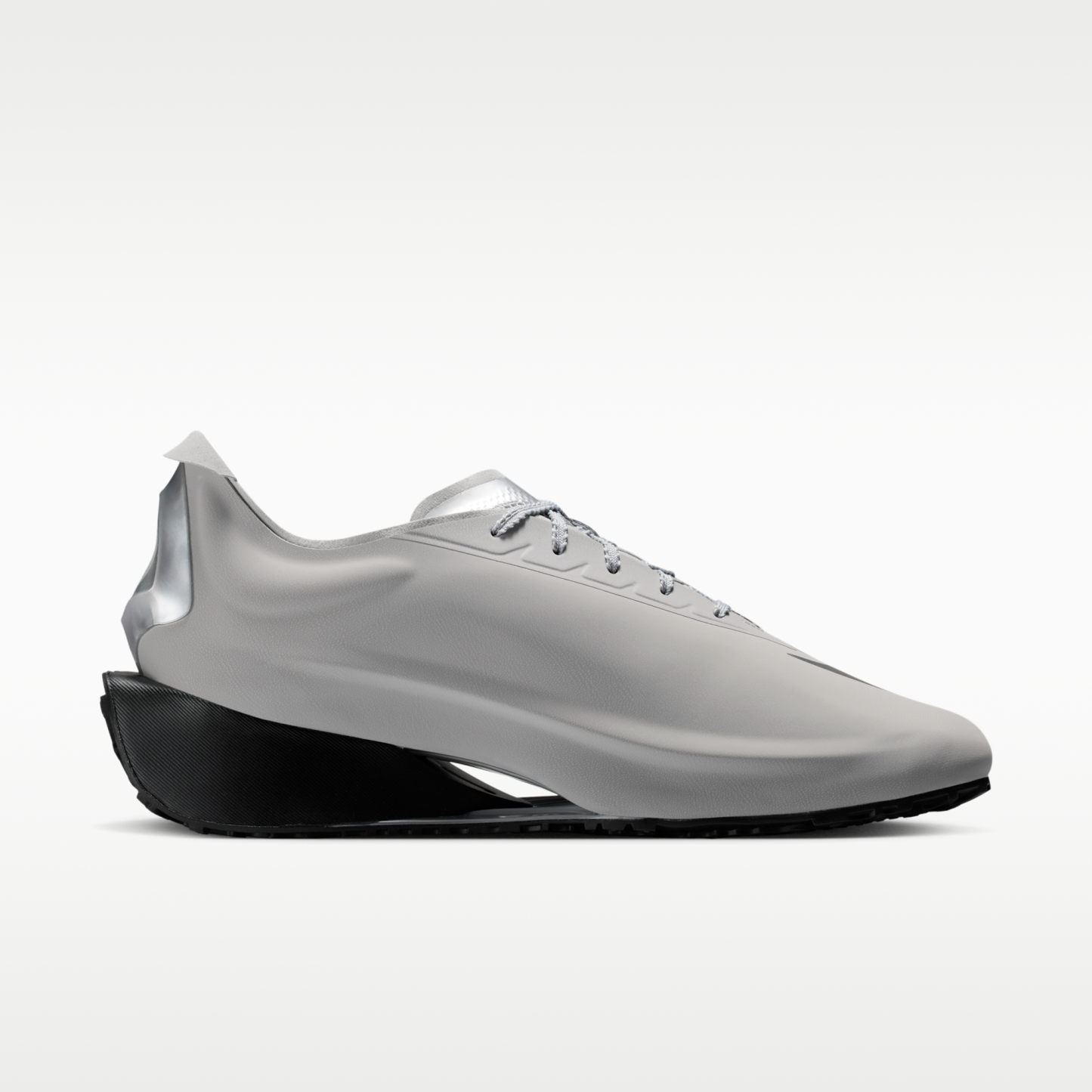 Nike First Sight Noir - Flat Silver/Μαύρο/Metallic Silver - 3