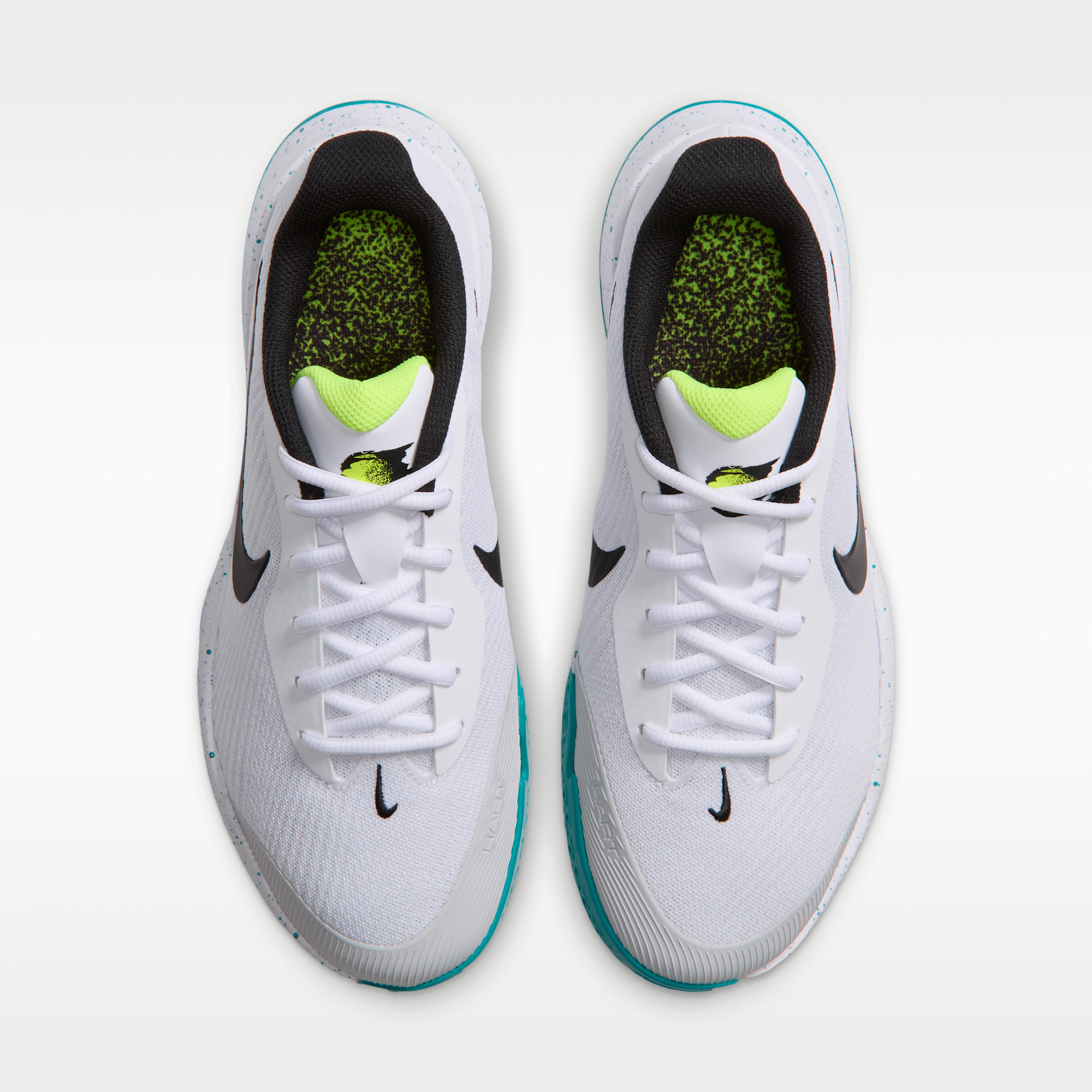 Nike Vapor Lite 3 - Λευκό/Volt/Energy/Μαύρο - 4