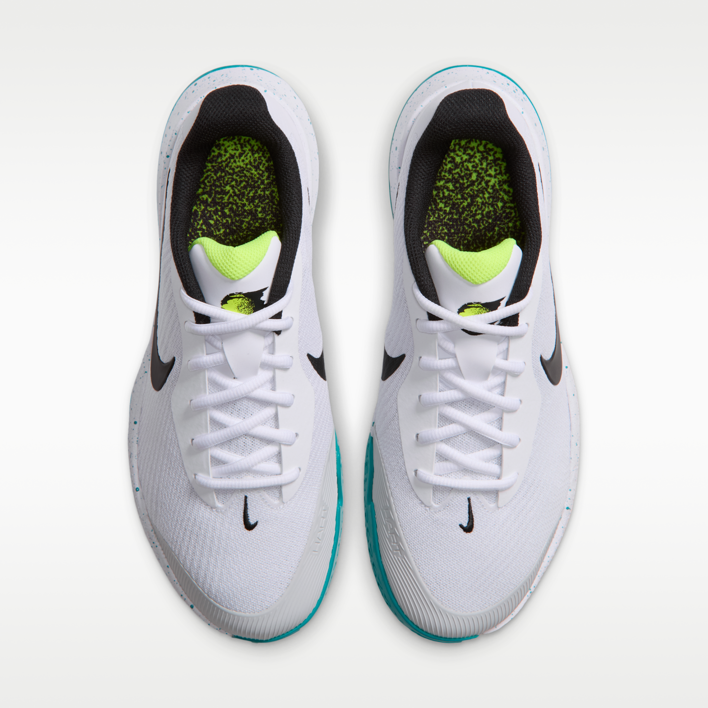 Nike Vapor Lite 3 - Λευκό/Volt/Energy/Μαύρο - 4