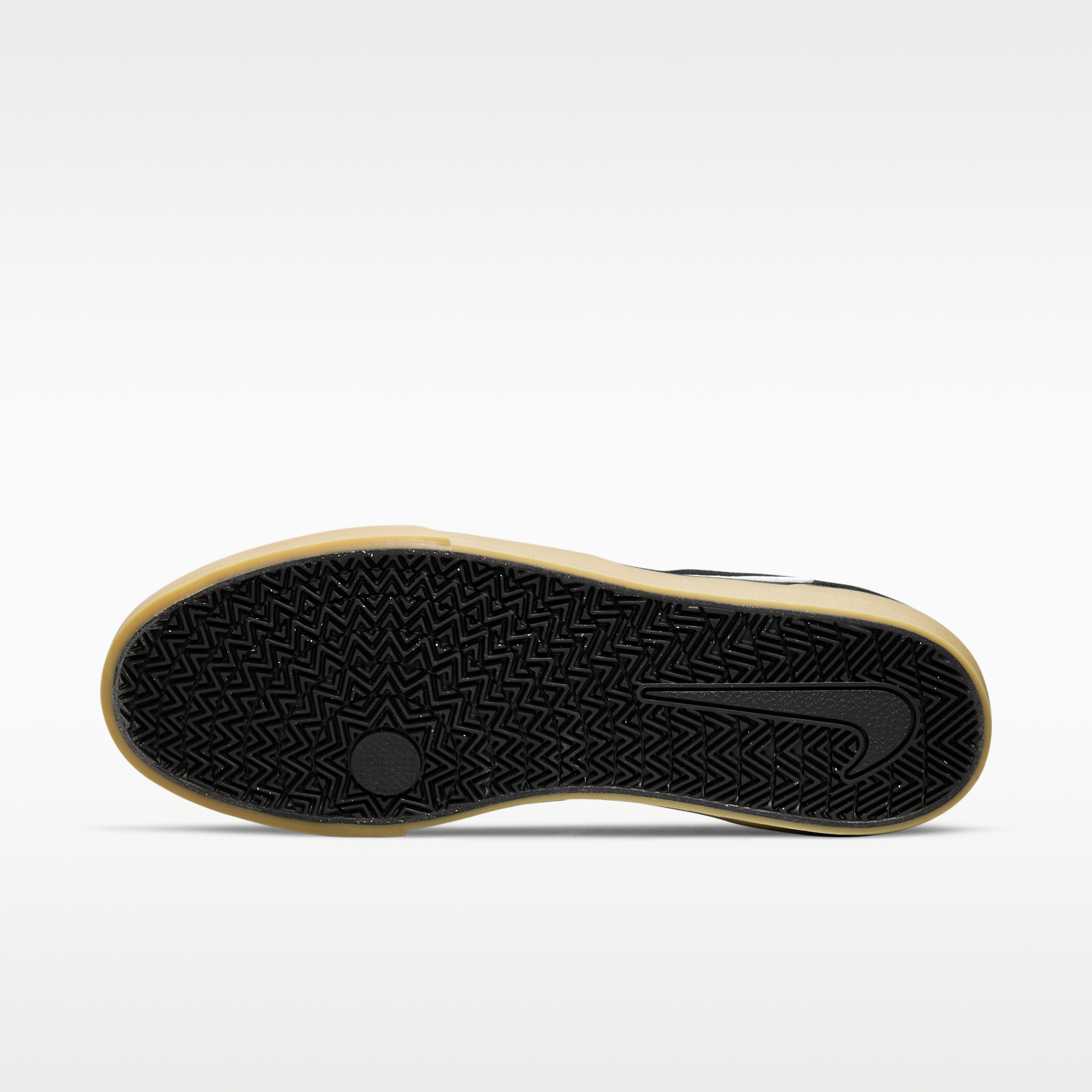 Nike SB Chron 2 - Μαύρο/Μαύρο/Gum Light Brown/Λευκό - 3