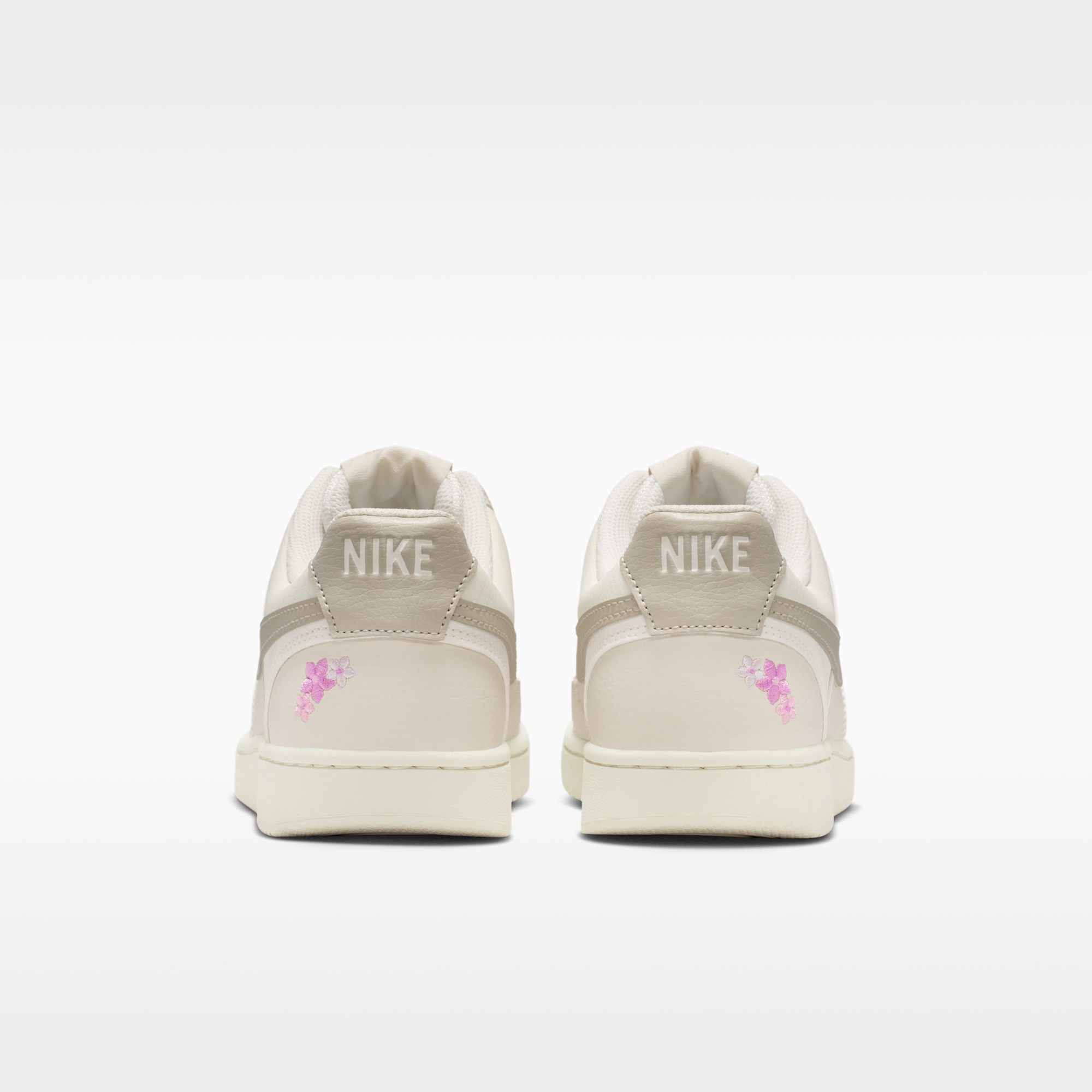 Nike Court Vision Low Next Nature - Sail/Light Orewood Brown/Cream II - 6