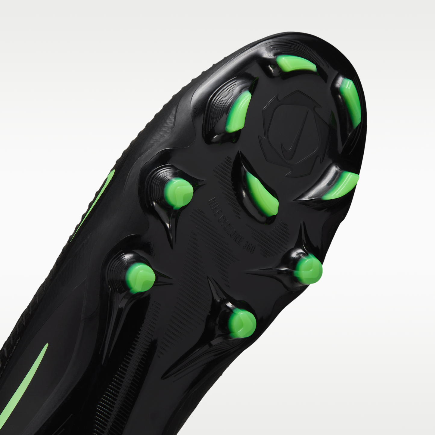 Nike Phantom 6 High Pro - Μαύρο/Μαύρο/Illusion Green - 7