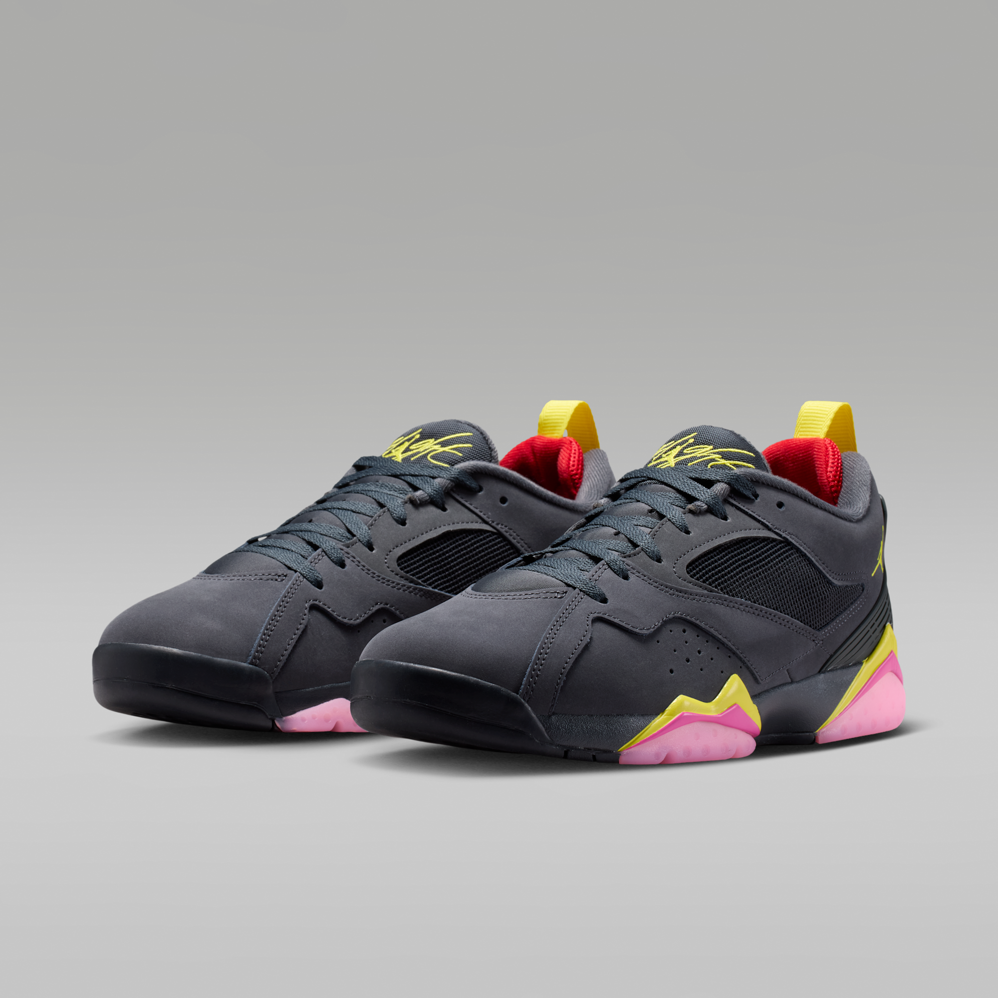 Air Jordan MVP 92 - Anthracite/Fire Pink/Light Arctic Pink/Opti Yellow - 5