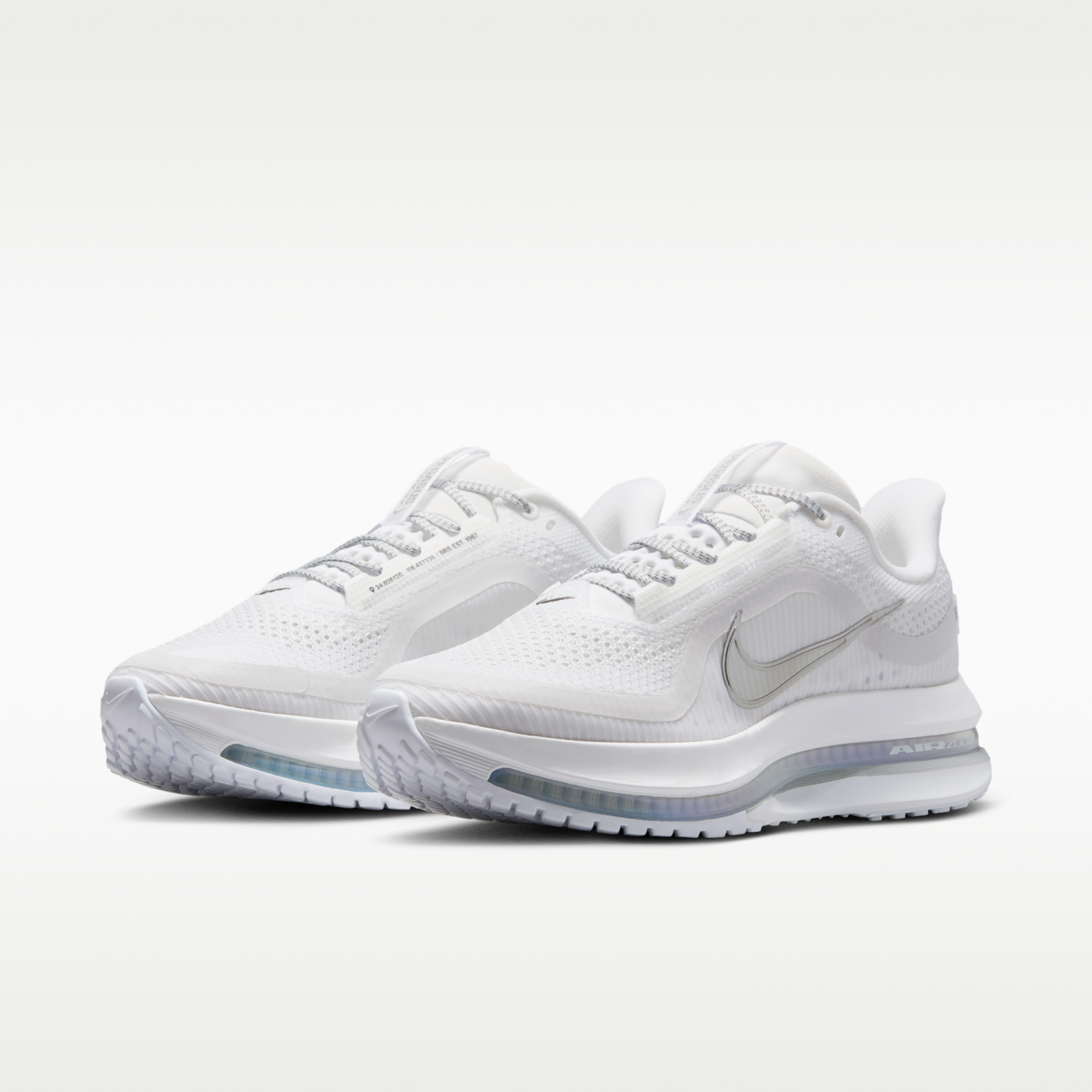 Nike Pegasus Premium - Λευκό/Metallic Silver/Metallic Silver - 5