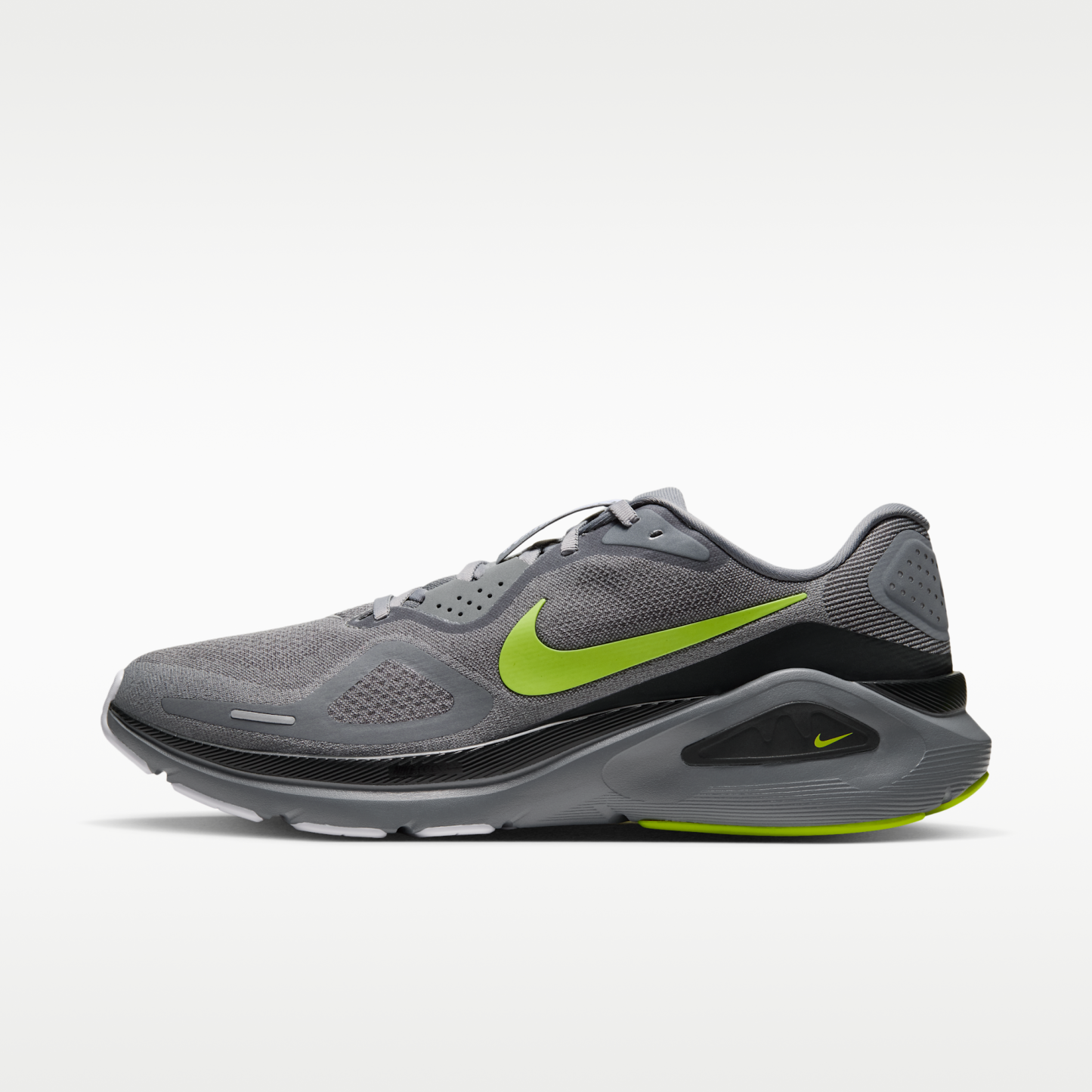 Nike Structure 26 - Cool Grey/Dark Smoke Grey/Λευκό/Lemon Venom - 1