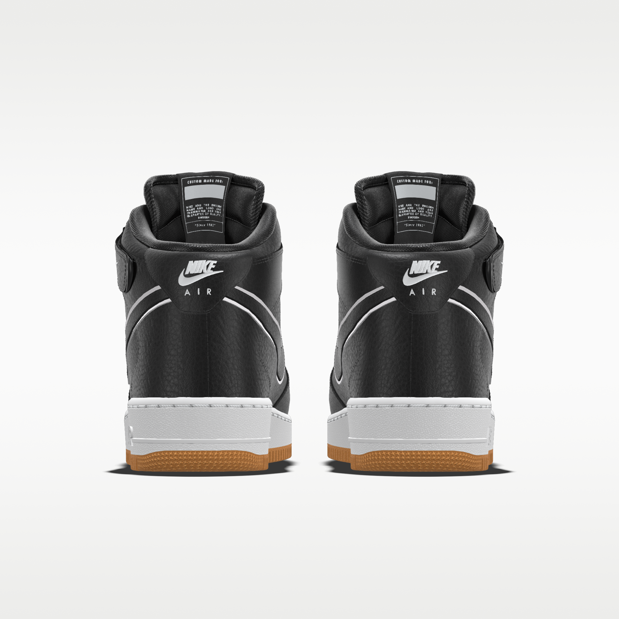Nike Air Force 1 Mid By You - Πολύχρωμο/Πολύχρωμο/Πολύχρωμο (2163453639) - 5