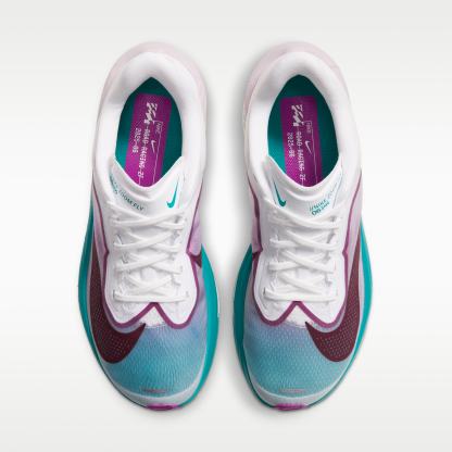 Nike Zoom Fly 6 - Λευκό/Vivid Purple/Energy/Mystic Dates - 4