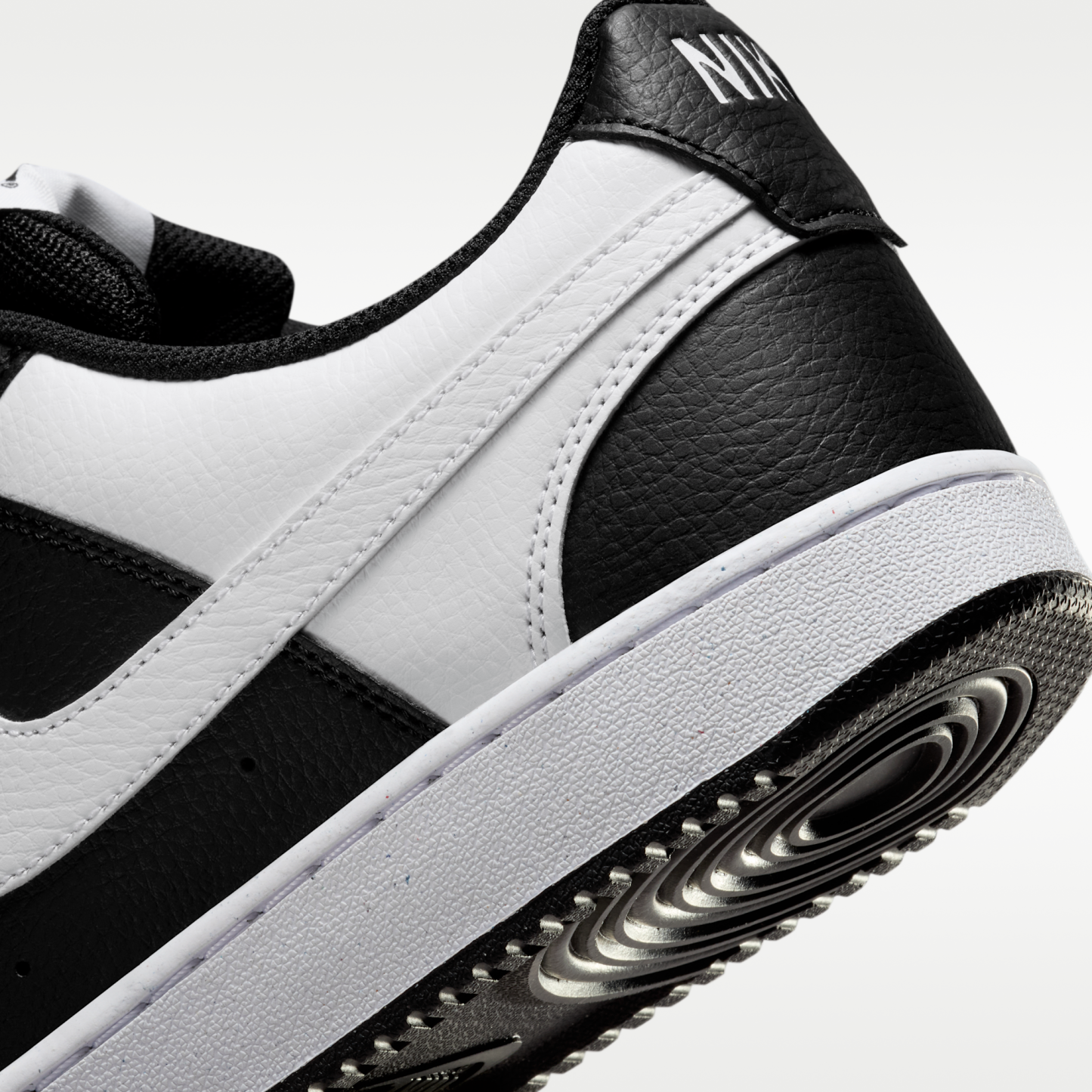 Nike Court Vision Low - Μαύρο/Λευκό - 8