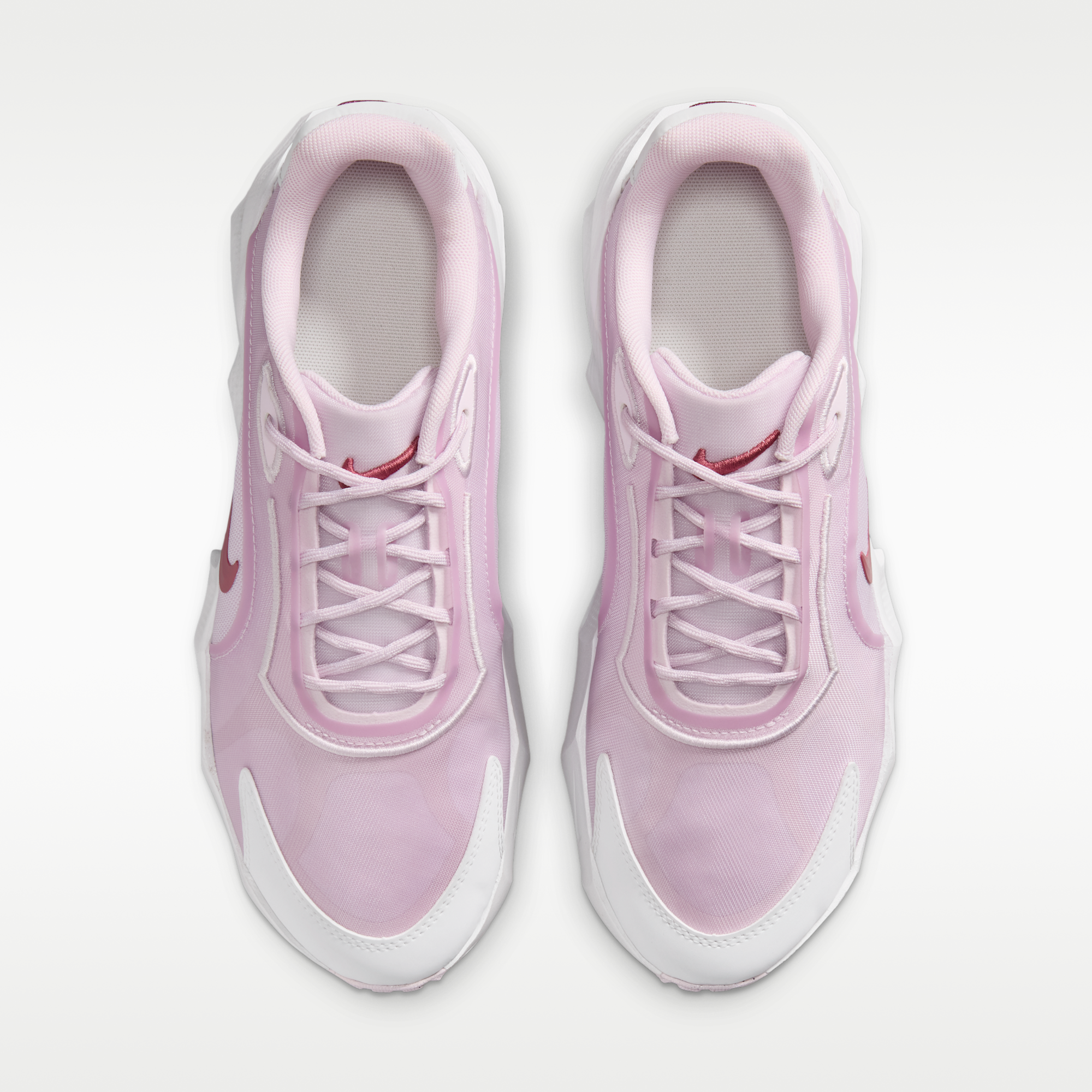 Nike Aura Edge - Bleached Lilac/Off White/Λευκό/Pink Smoke - 4