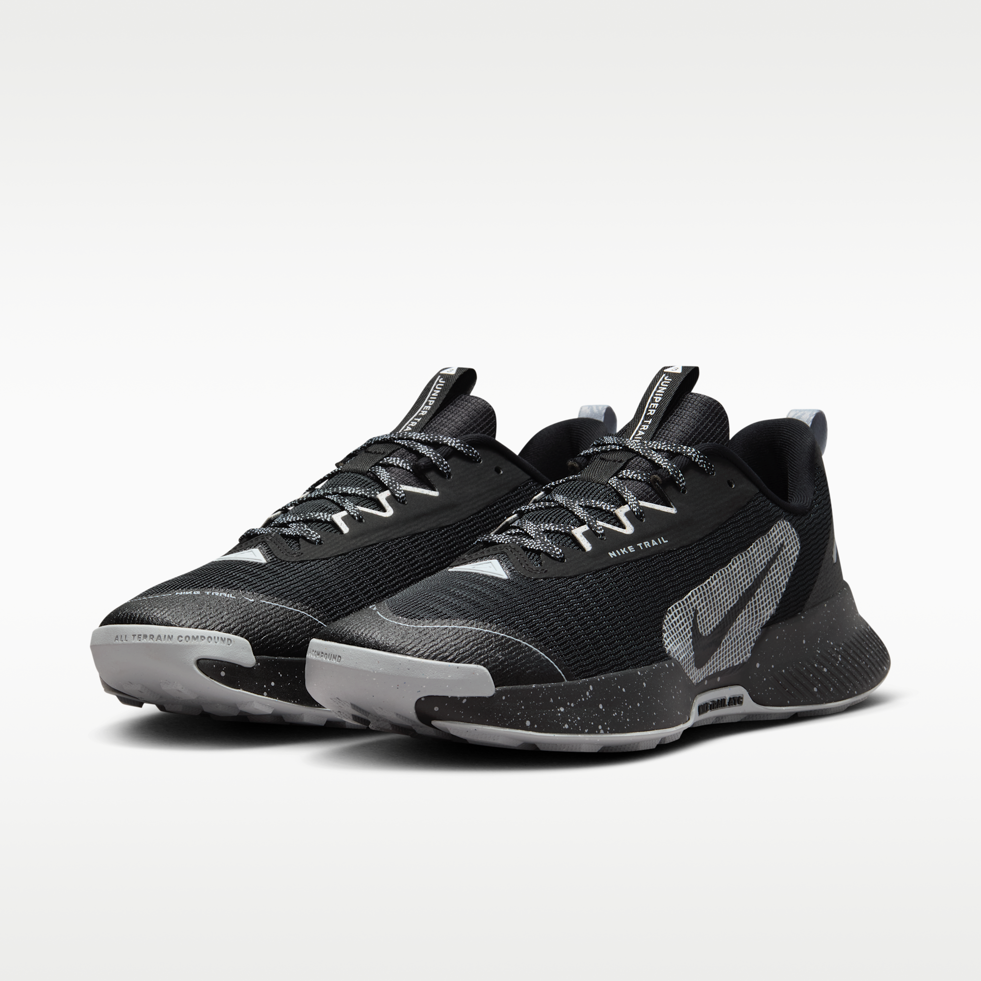 Nike Juniper Trail 3 - Μαύρο/Wolf Grey/Photon Dust/Μαύρο - 5