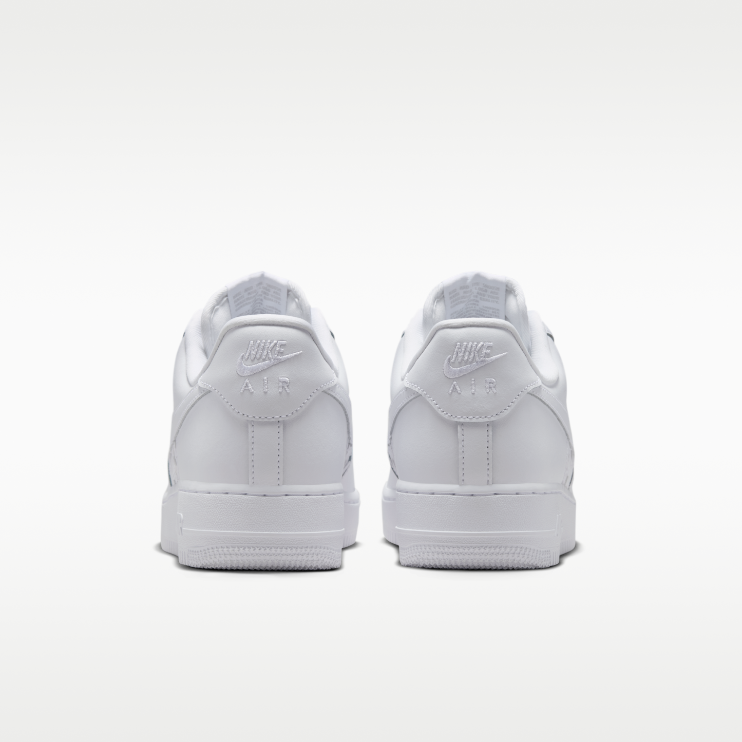 Nike Air Force 1 '07 Edge - Λευκό/Metallic Silver/Λευκό - 6