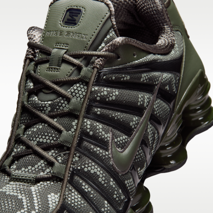Nike Shox TL - Newsprint/Μαύρο/Newsprint - 7