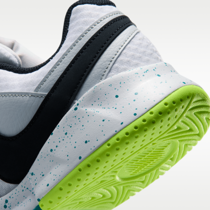 NikeCourt Lite 4 - Λευκό/Volt/Energy/Μαύρο - 8