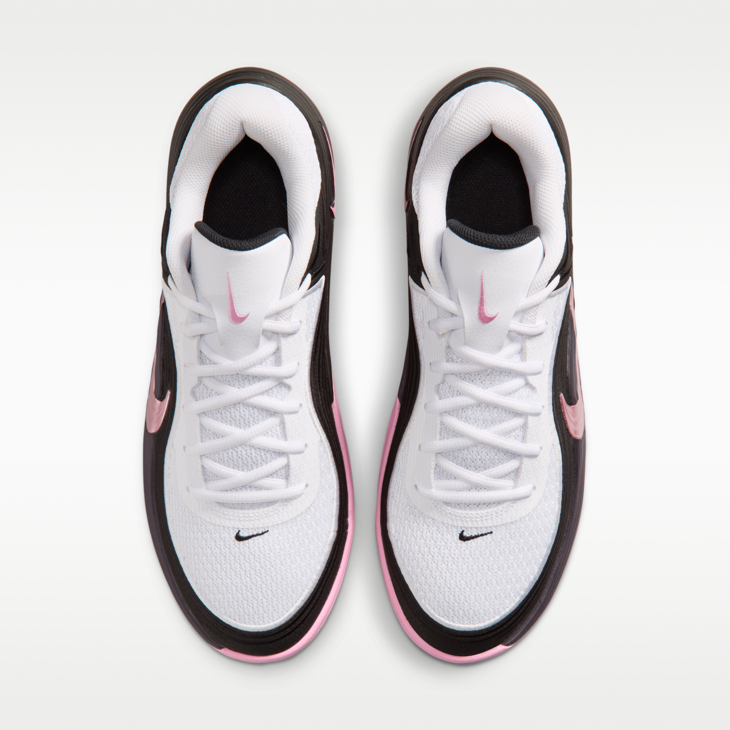 Nike Precision 8 Low - Λευκό/Μαύρο/Pink Rise/Pink Rise - 4