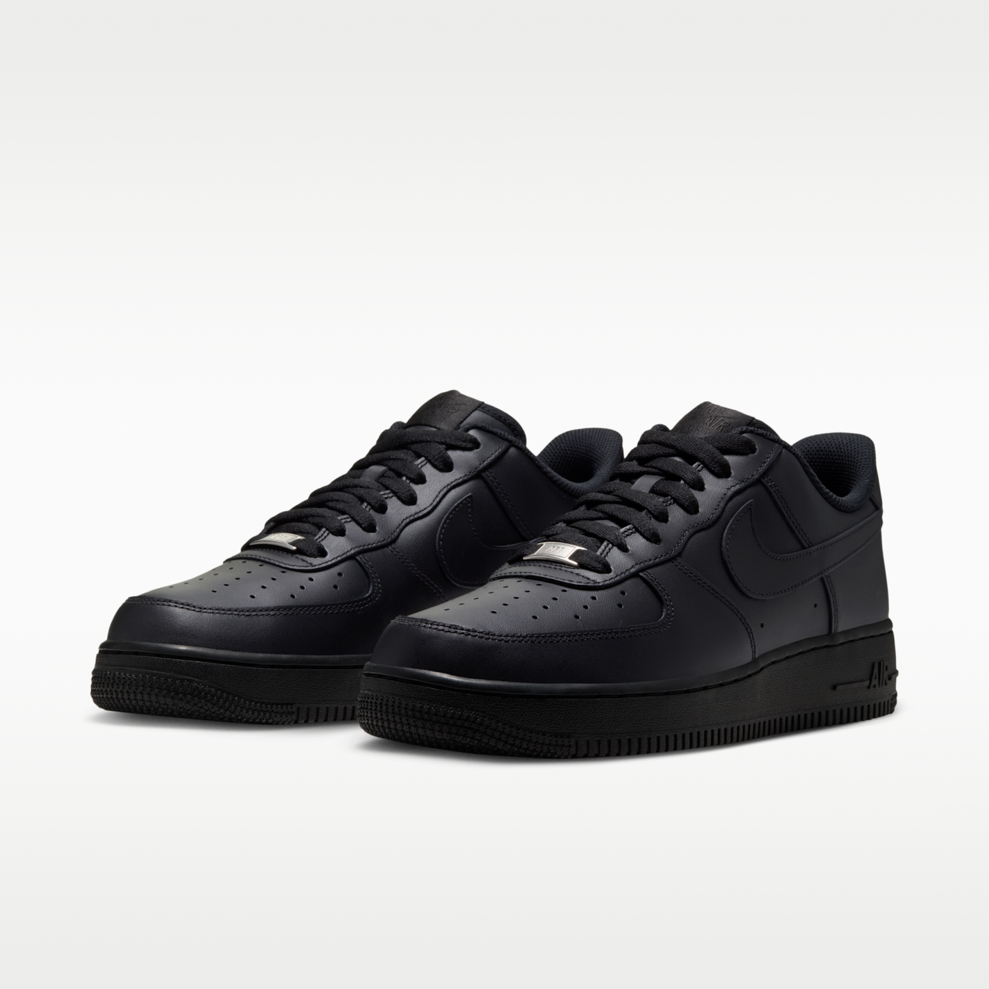 Nike Air Force 1 '07 - Μαύρο/Μαύρο - 5