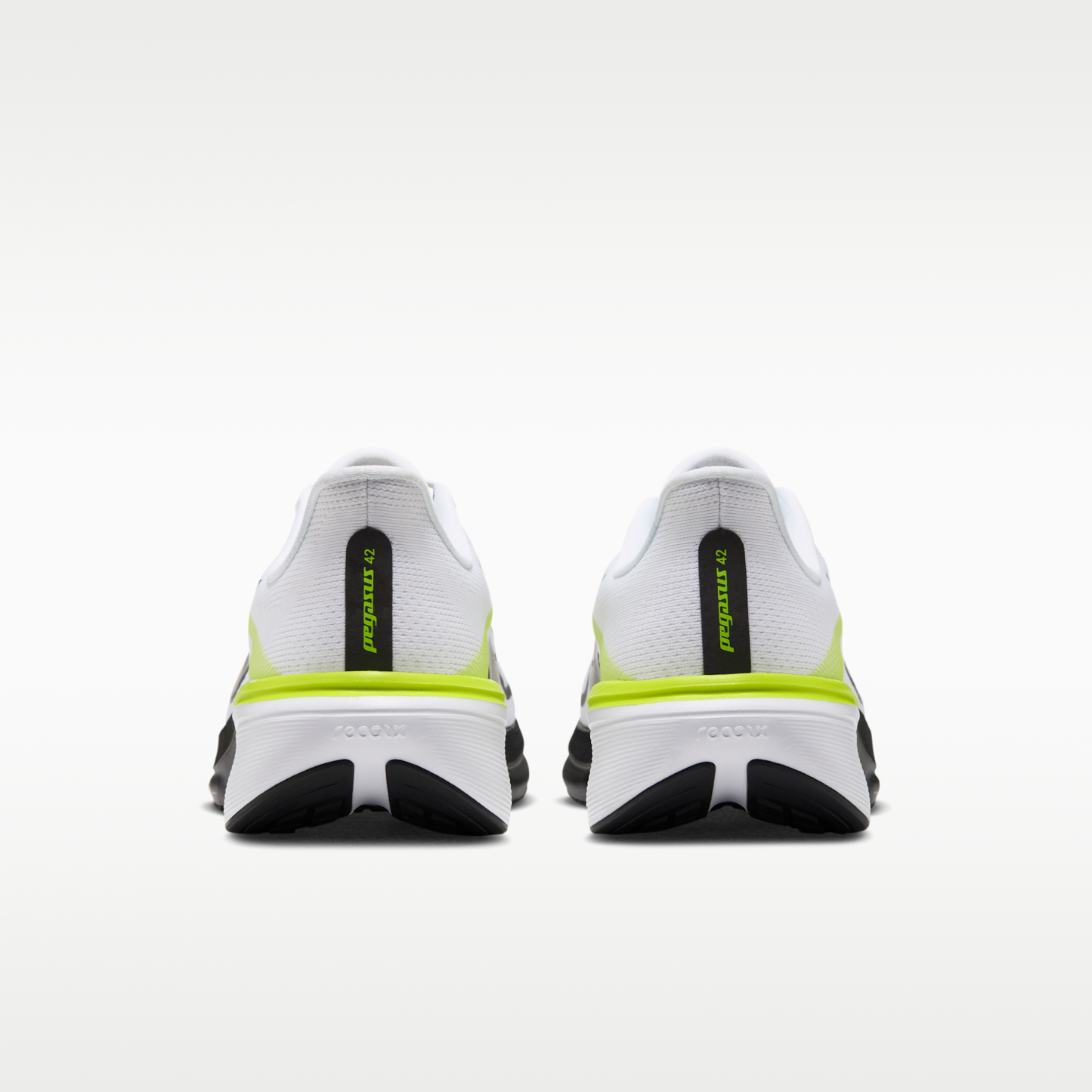 Nike Pegasus 42 - Λευκό/Lemon Venom/Λευκό/Μαύρο - 6