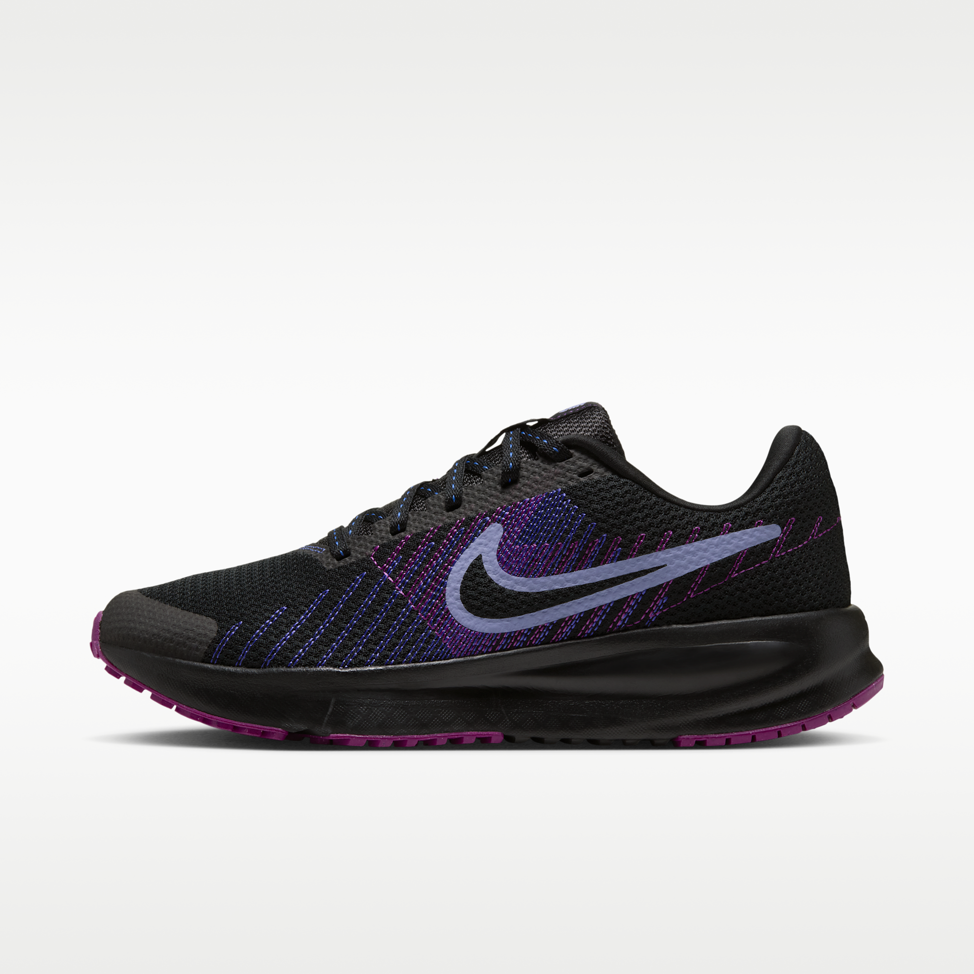 Nike Run Defy - Μαύρο/Persian Violet/Vivid Purple/Purple Pulse - 1
