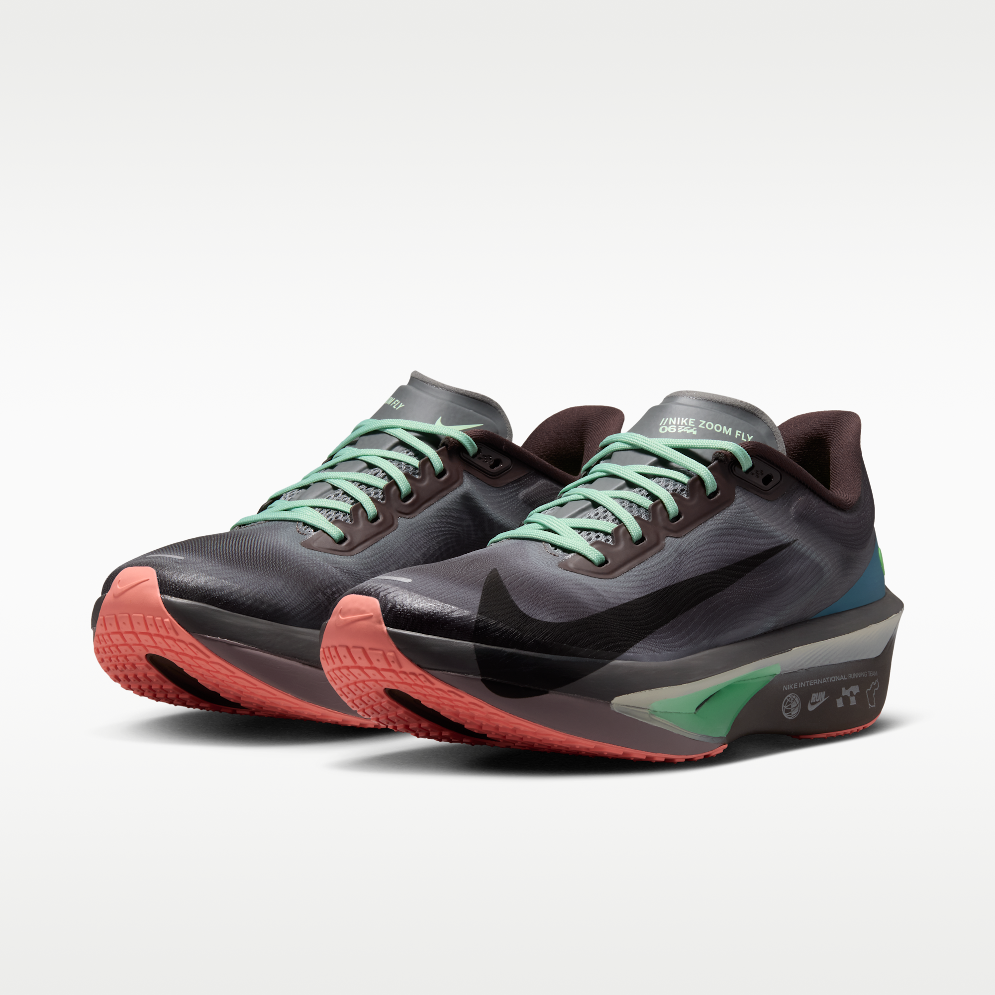 Nike Zoom Fly 6 - Baroque Brown/Smoke Grey/Ironstone/Μαύρο - 5