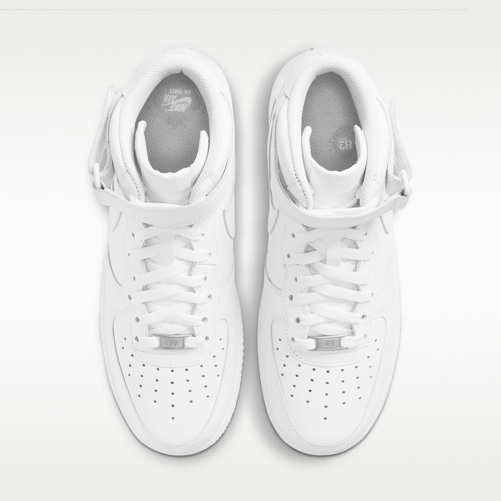 Nike Air Force 1 Mid '07 - Λευκό/Λευκό - 4