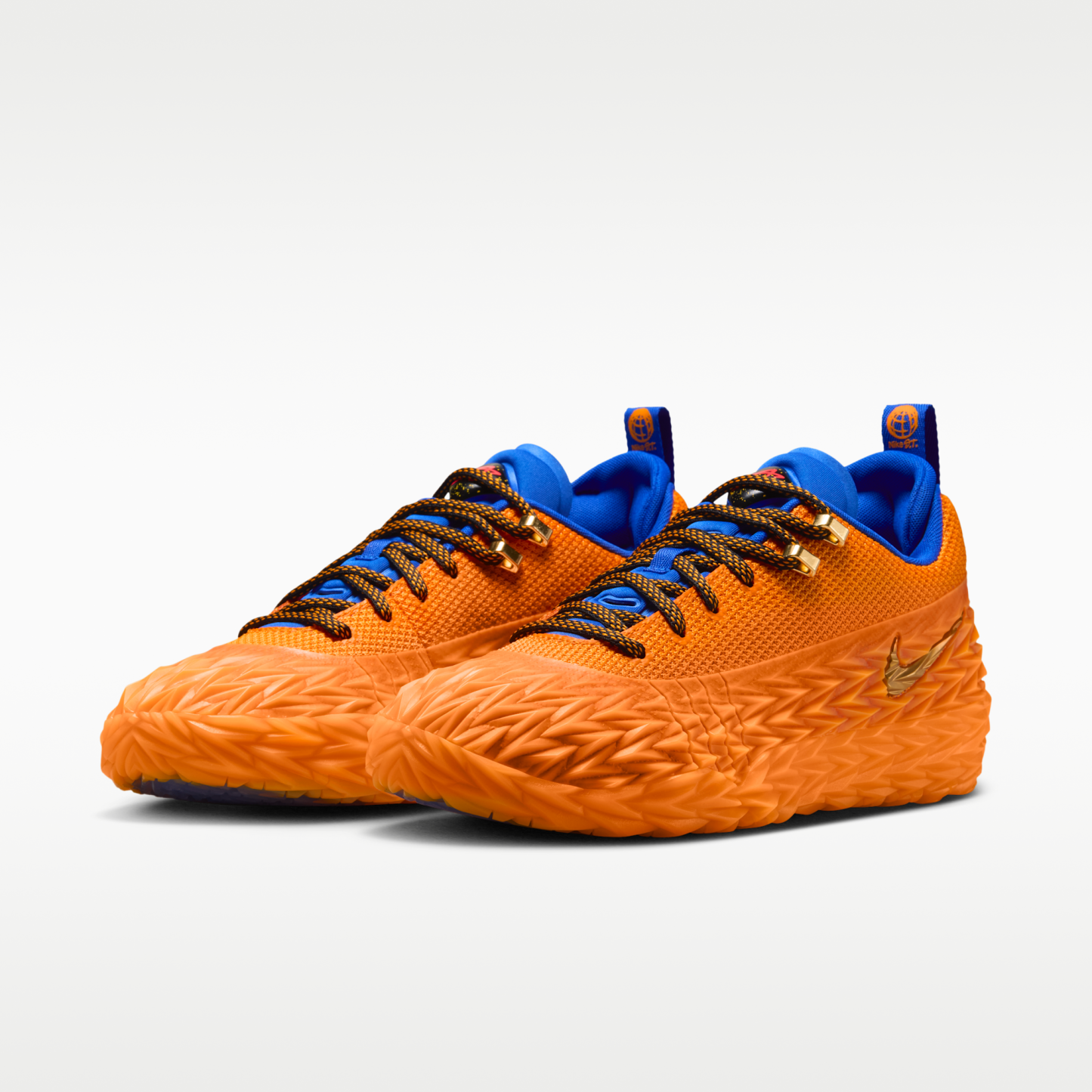 Nike S.T. Charge "Detroit Tough" - Bright Ceramic/Laser Orange/Bright Crimson/Metallic Gold - 5