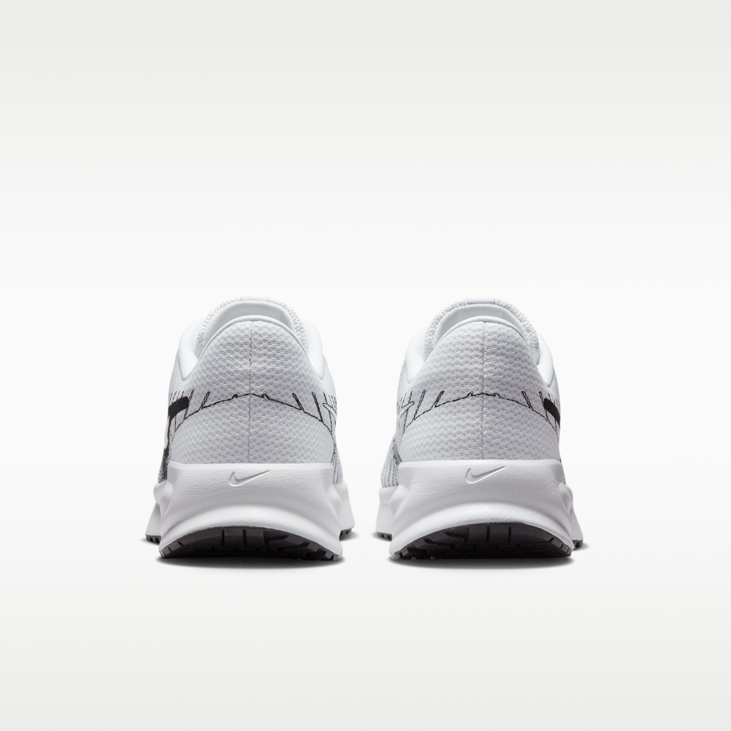 Nike Run Defy - Λευκό/Μαύρο - 6