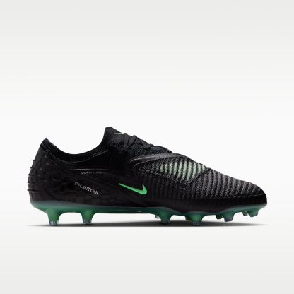 Nike Phantom 6 Low Elite - Μαύρο/Μαύρο/Illusion Green (HQ2335-001) - 3