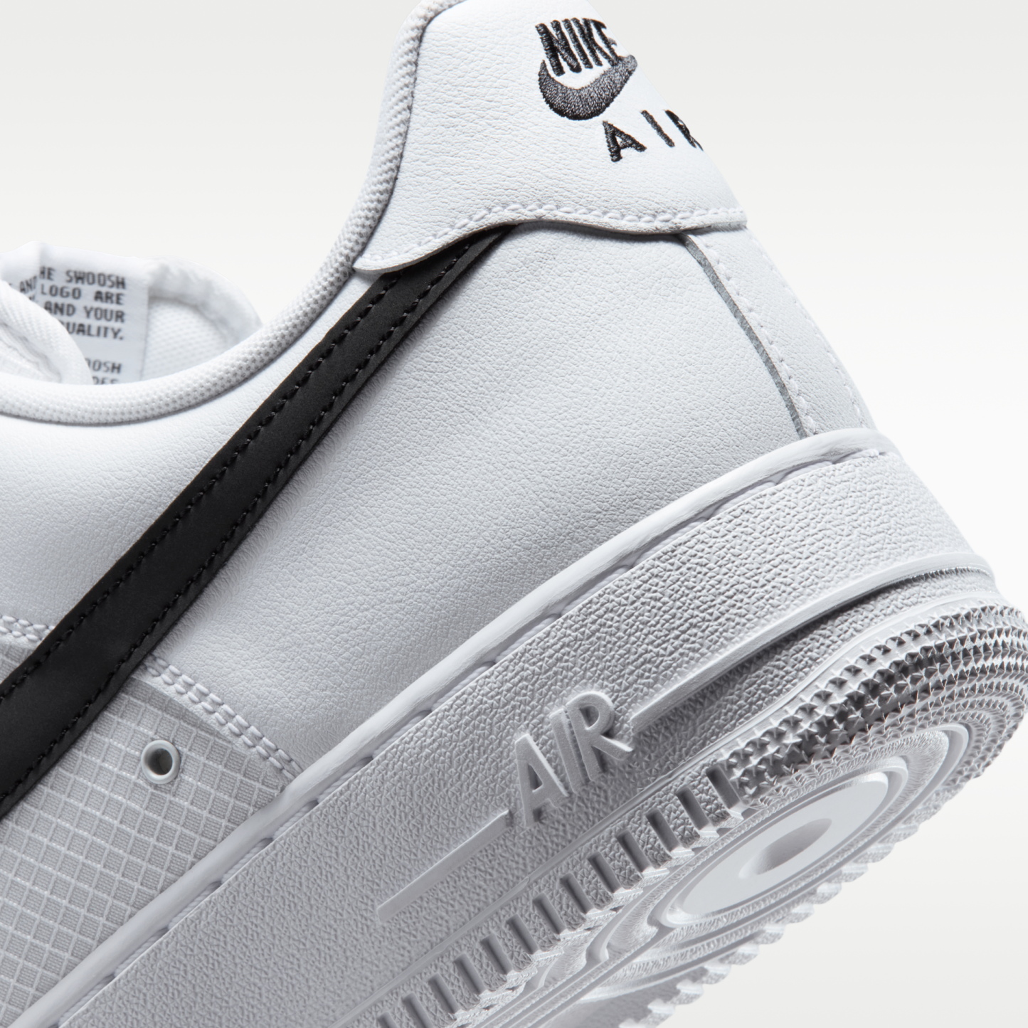 Nike Air Force 1 '07 LV8 - Λευκό/Λευκό/Μαύρο - 8