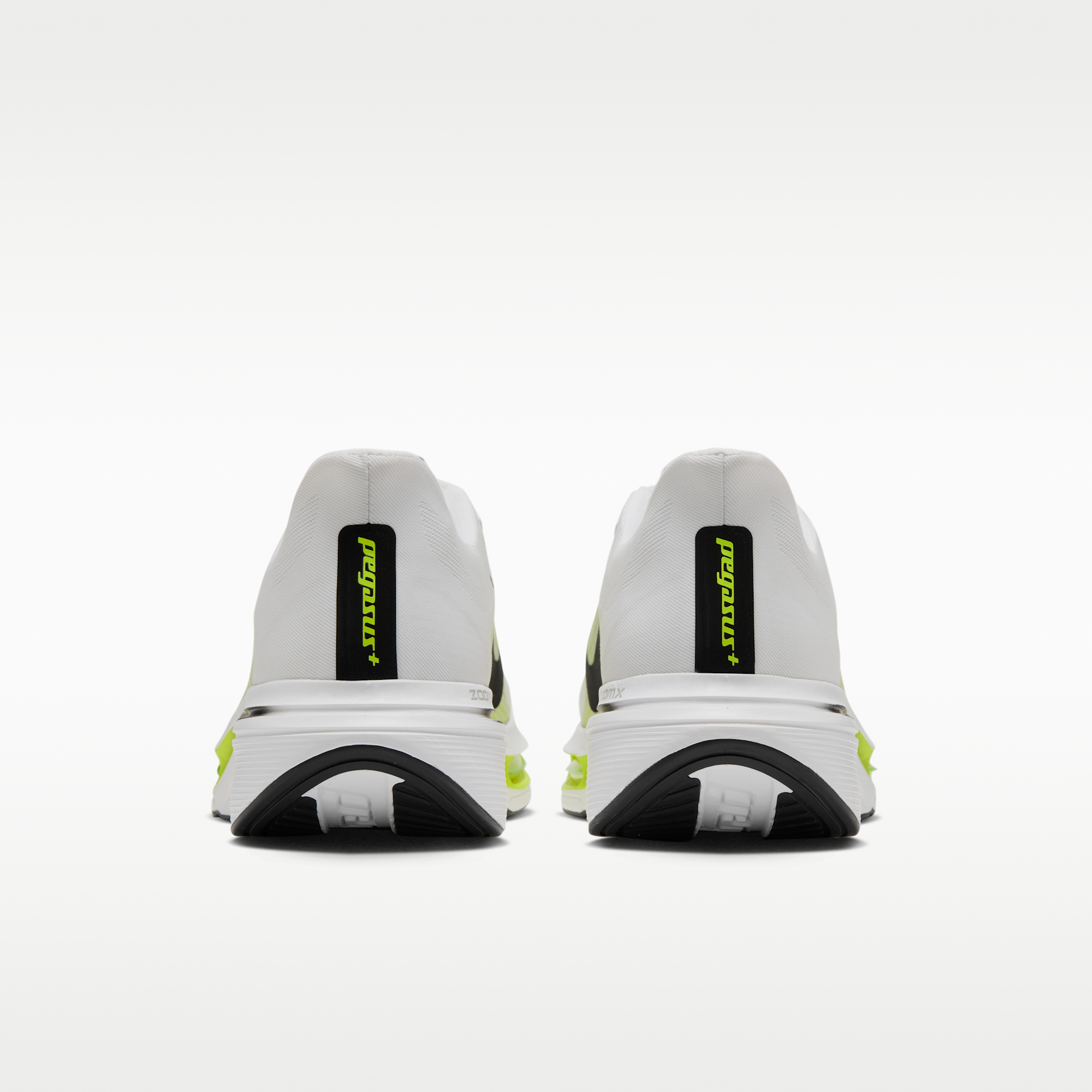 Nike Pegasus Plus 2 - Λευκό/Lemon Venom/Μαύρο - 6