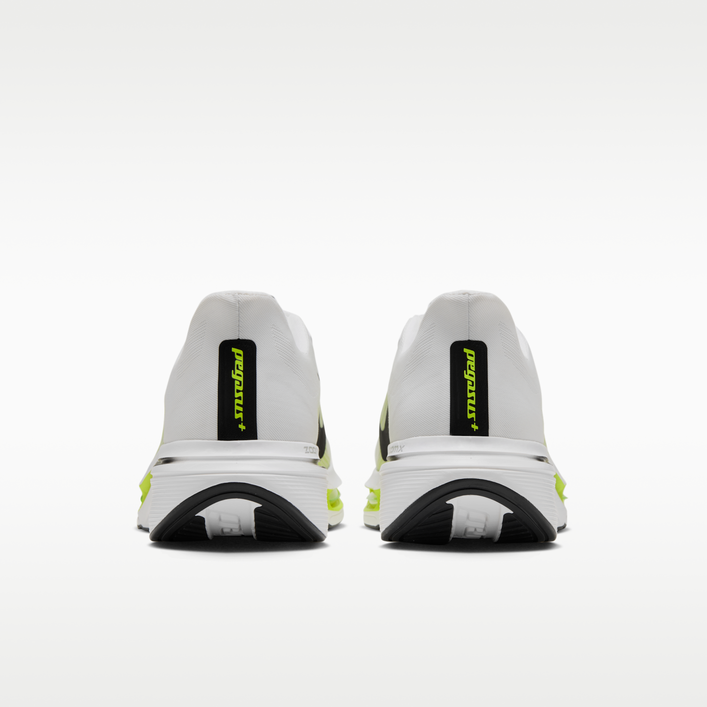 Nike Pegasus Plus 2 - Λευκό/Lemon Venom/Μαύρο - 6